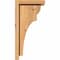 Ekena Millwork Yorktown Smooth Corbel w/Backplate, Western Red Cedar, 5 1/2"W x 8"D x 16"H COR06X08X16YOR01SWR - alternate 2